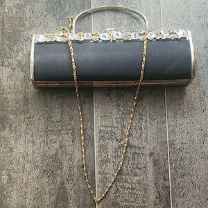 Elegant Black and Gold Women's Clutch